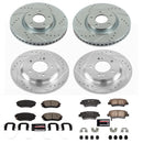 PowerStop Z23 Daily Driver Carbon-Fiber Ceramic Brake Pad and Drilled & Slotted