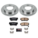PowerStop OE Stock Replacement Low-Dust Ceramic Brake Pad and Rotor Kit