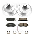 PowerStop Z23 Daily Driver Carbon-Fiber Ceramic Brake Pad and Drilled & Slotted
