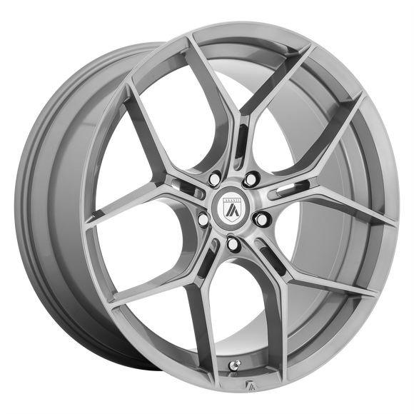 20X10.5 Asanti Black ABL-37 MONARCH Titanium Brushed 5X112 ET40 wheel/rim