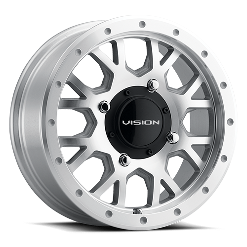 15x6 Vision GV8 Invader Machined 4x110 ET38 Wheel Rim