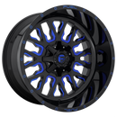 20x9 Fuel Off-Road D645 Stroke Gloss Black Blue Tinted Clear 6x120 ET20 Wheel