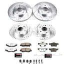 PowerStop Z26 Street Performance Ceramic Brake Pad and Drilled & Slotted Rotor K
