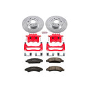 PowerStop Z23 Daily Driver Carbon-Fiber Ceramic Pads Drilled & Slotted Rotor & C