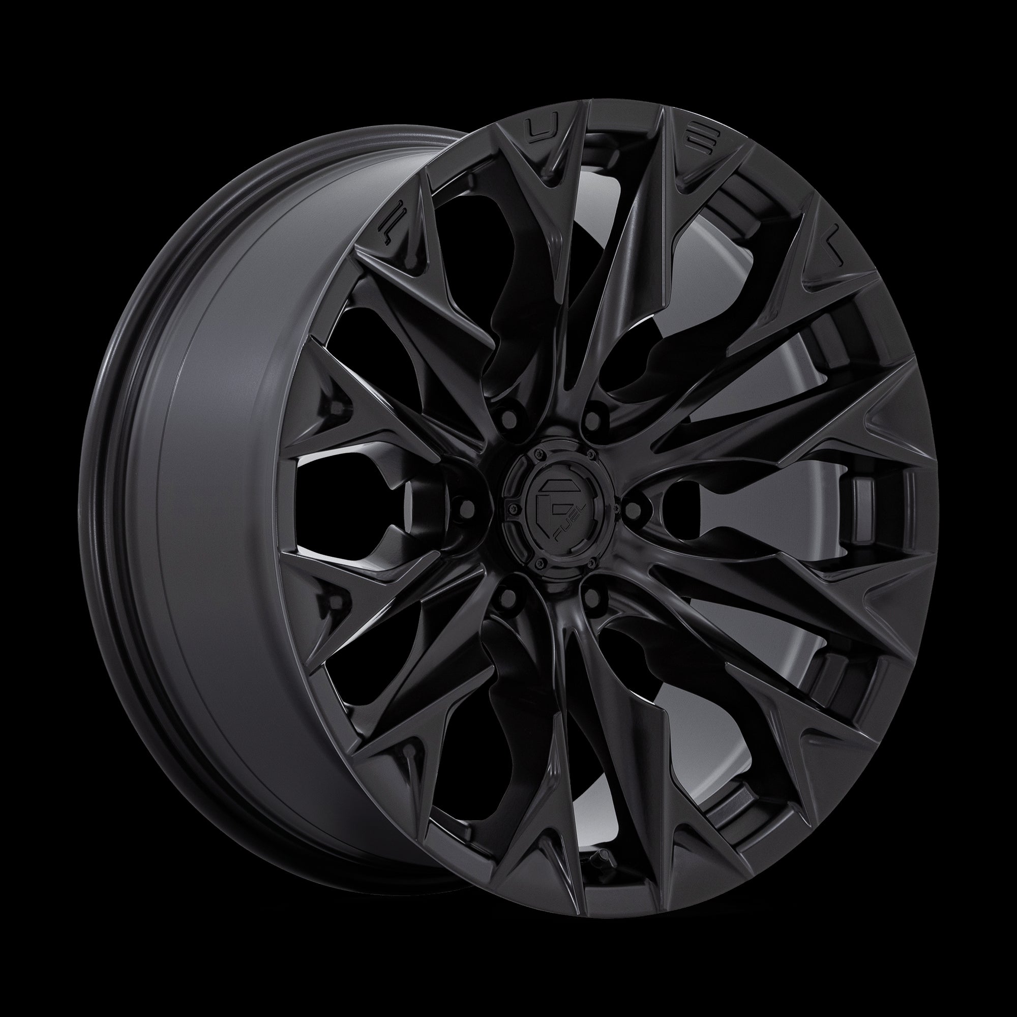 20X9 Fuel 1PC D804 Flame Blackout 6X135 ET1 Wheel Rim