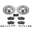 PowerStop Z23 Daily Driver Carbon-Fiber Ceramic Brake Pad and Drilled & Slotted