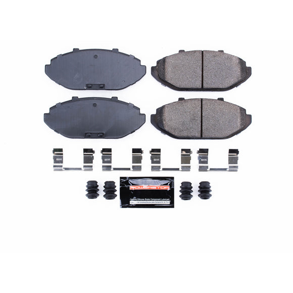 PowerStop Z23 Evolution Sport Carbon-Fiber Brake Pads With Hardware