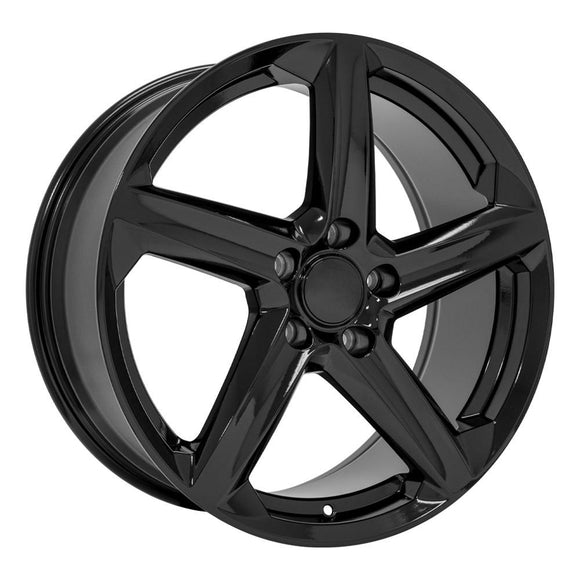 19" Replica CV02D fits Chevrolet C8 Corvette 19x8.5 Gloss Black
