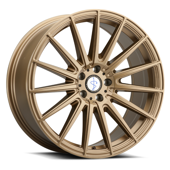 22x9 Sapphire Luxury Alloys SX03-03 Bronze 5x120 ET35 CB73 Wheel Rim