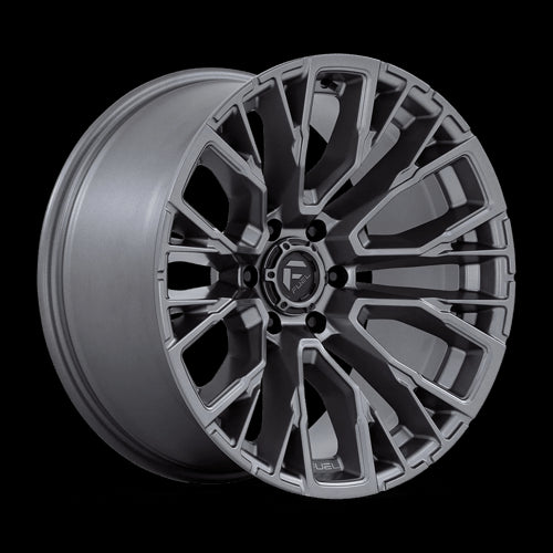 17X9 Fuel 1PC D848 Rebar Matte Gunmetal 6X120 ET1 Wheel Rim - 0