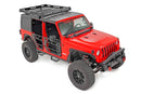 Rough Country Roof Rack Black Series Lights For Jeep Wrangler 18-23