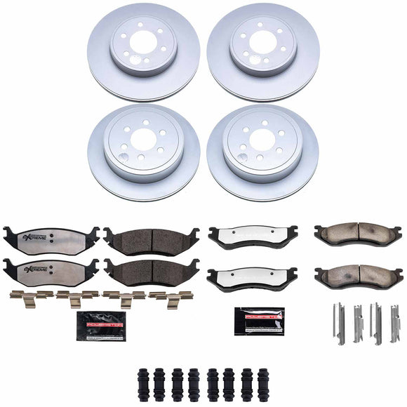Z36 Truck & Tow Premium Carbon-Fiber Ceramic Brake Pad and Fully Coated Rotor Ki