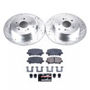 PowerStop Z23 Daily Driver Carbon-Fiber Ceramic Brake Pad and Drilled & Slotted