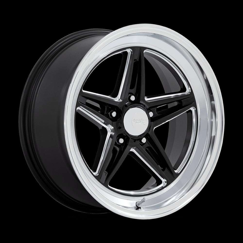 18X10 American Racing VN514 Groove Black 5X120.65 5X4.75 ET12 Wheel