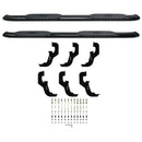 Westin PRO TRAXX 5 Oval Nerf Step Bars Powder Coated Black Steel 21-54125
