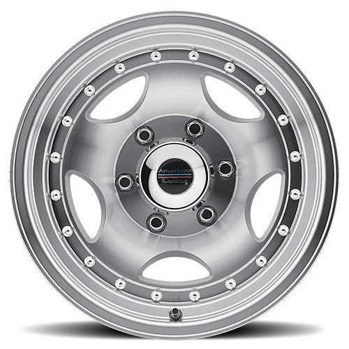 15x10 American Racing AR23 Machined Wheel/Rim 5x127 15-10 5-127 ET-44