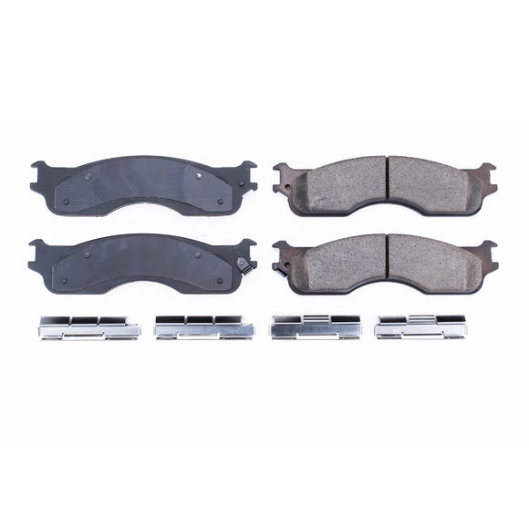 PowerStop Z17 Evolution Ceramic Brake Pads With Hardware