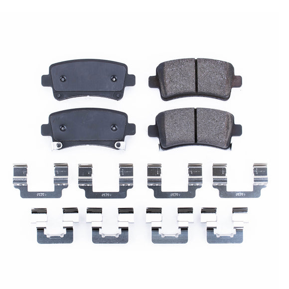 PowerStop Z17 Evolution Ceramic Brake Pads With Hardware