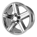17x8 Performance Replicas PR148 Chrome 5x120.65 ET0 CB73.1 Wheel