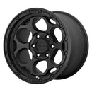 17X8.5 KMC KM541 DIRTY HARRY Textured Black 6X139.7 ET0 wheel/rim-5