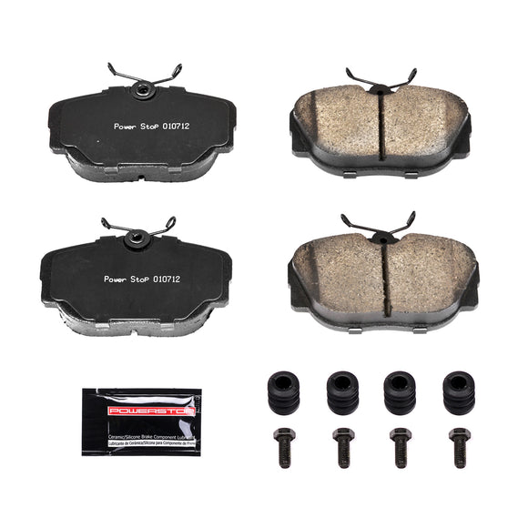 PowerStop Z23 Evolution Sport Carbon-Fiber Brake Pads With Hardware