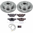 PowerStop OE Stock Replacement Low-Dust Ceramic Brake Pad and Rotor Kit