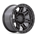 17x9 Fuel Off-Road D810 Syndicate Blackout 6x139.7 ET-12 CB106.1 Wheel Rim