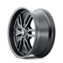 22x9.5 Ridler 609 Matte Black 6x139.7 6x5.5 ET30 Wheel Rim