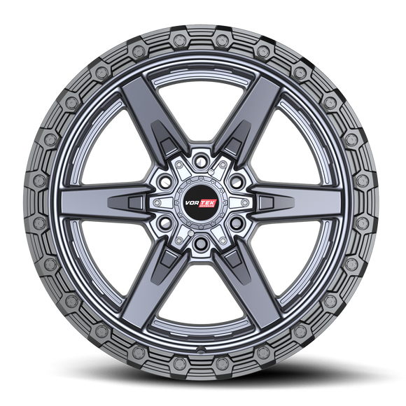 20x9 Vortek VRT-602 Argon Matte Titanium 6x135 ET12 CB106.1 Wheel