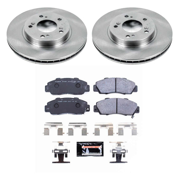 PowerStop Track Day Spec High-Performance Brake Pad and Rotor Kit
