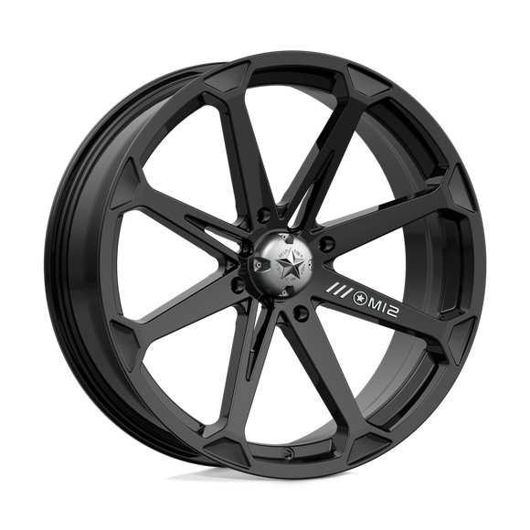 20X7 MSA Offroad Wheels Diesel Gloss Black Wheel/Rim 4x156 ET10