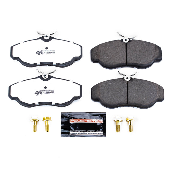 PowerStop Z36 Truck And Tow Carbon-Fiber Ceramic Brake Pads With Hardware