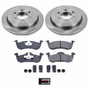 PowerStop OE Stock Replacement Low-Dust Ceramic Brake Pad and Rotor Kit