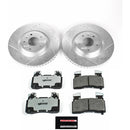 PowerStop Z26 Street Performance Ceramic Brake Pad and Drilled & Slotted Rotor K