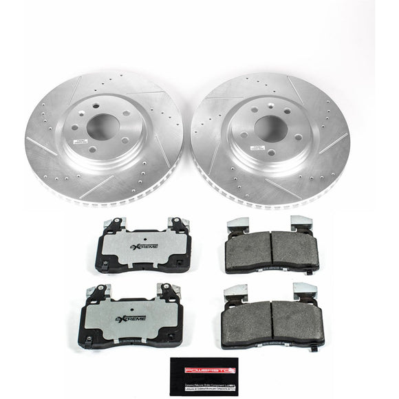 PowerStop Z26 Street Performance Ceramic Brake Pad and Drilled & Slotted Rotor K
