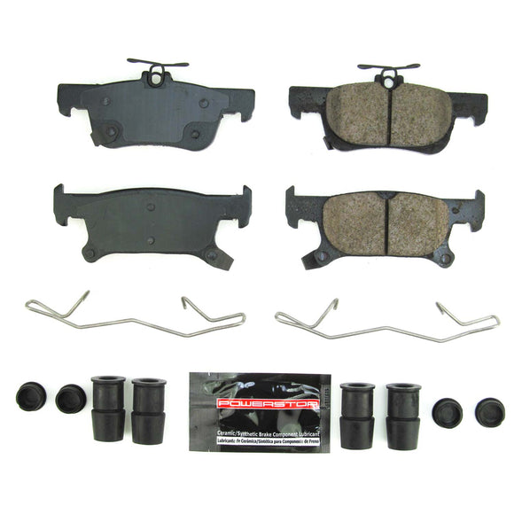 PowerStop Z23 Evolution Sport Carbon-Fiber Brake Pads With Hardware