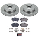 PowerStop OE Stock Replacement Low-Dust Ceramic Brake Pad and Rotor Kit