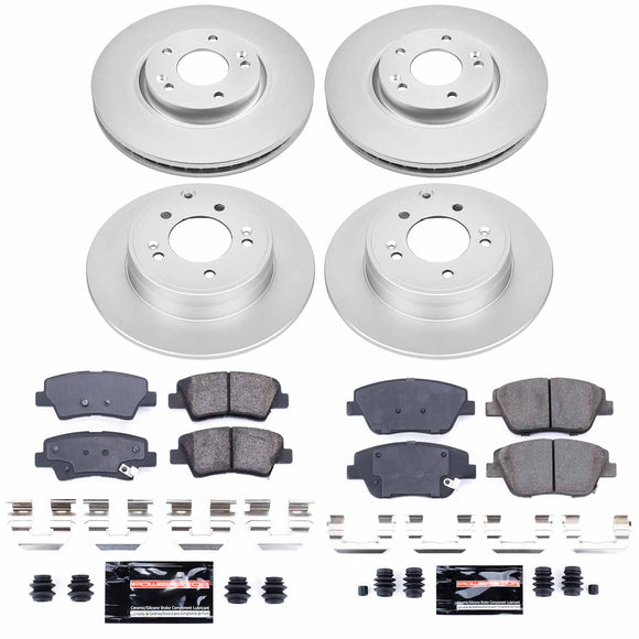 Z23 Daily Driver Premium Carbon-Fiber Ceramic Brake Pad and Fully Coated Rotor K