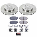 PowerStop OE Stock Replacement Low-Dust Ceramic Brake Pad and Rotor Kit