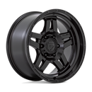 18X9 Fuel D799 OXIDE Blackout 6X139.7 ET1 wheel/rim
