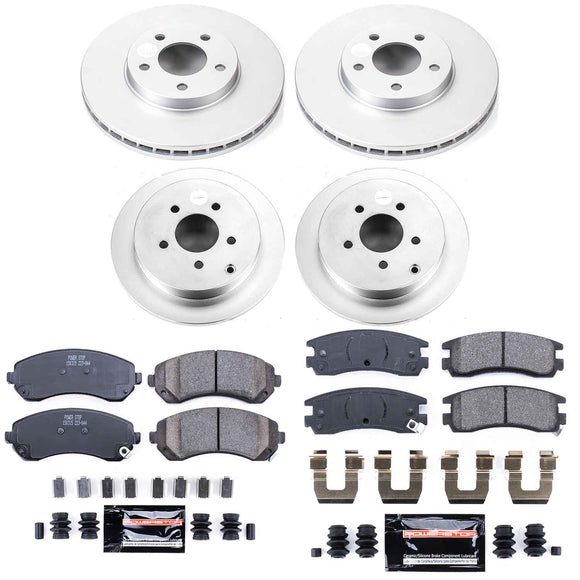 Z23 Daily Driver Premium Carbon-Fiber Ceramic Brake Pad and Fully Coated Rotor K