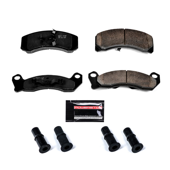 PowerStop Z23 Evolution Sport Carbon-Fiber Brake Pads With Hardware
