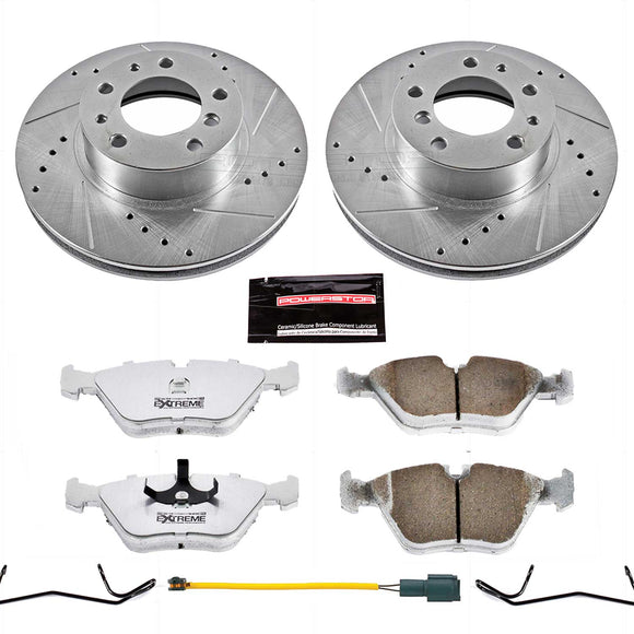 PowerStop Z26 Street Performance Ceramic Brake Pad and Drilled & Slotted Rotor K