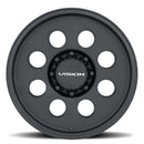 16X10 Vision Midway Satin Black 8x165.1 8x6.5 ET-25 Wheel Rim