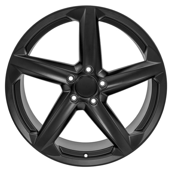 20" Replica CV02D fits Chevrolet C8 Corvette 20x11 Satin Black