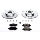 PowerStop Z23 Daily Driver Carbon-Fiber Ceramic Brake Pad and Drilled & Slotted