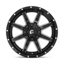 22x12 Fuel Off-Road D610 Maverick Gloss Black Milled 6x135 ET-45 CB106.1 Wheel