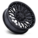 24X7 MSA OFFROAD WHEELS M50 Clubber Gloss Black 5x114.3 ET0 Wheel Rim
