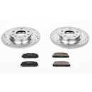 PowerStop Z23 Daily Driver Carbon-Fiber Ceramic Brake Pad and Drilled & Slotted