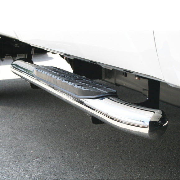 Westin PRO TRAXX 4 Oval Nerf Step Bars Polished Stainless Steel 21-23700